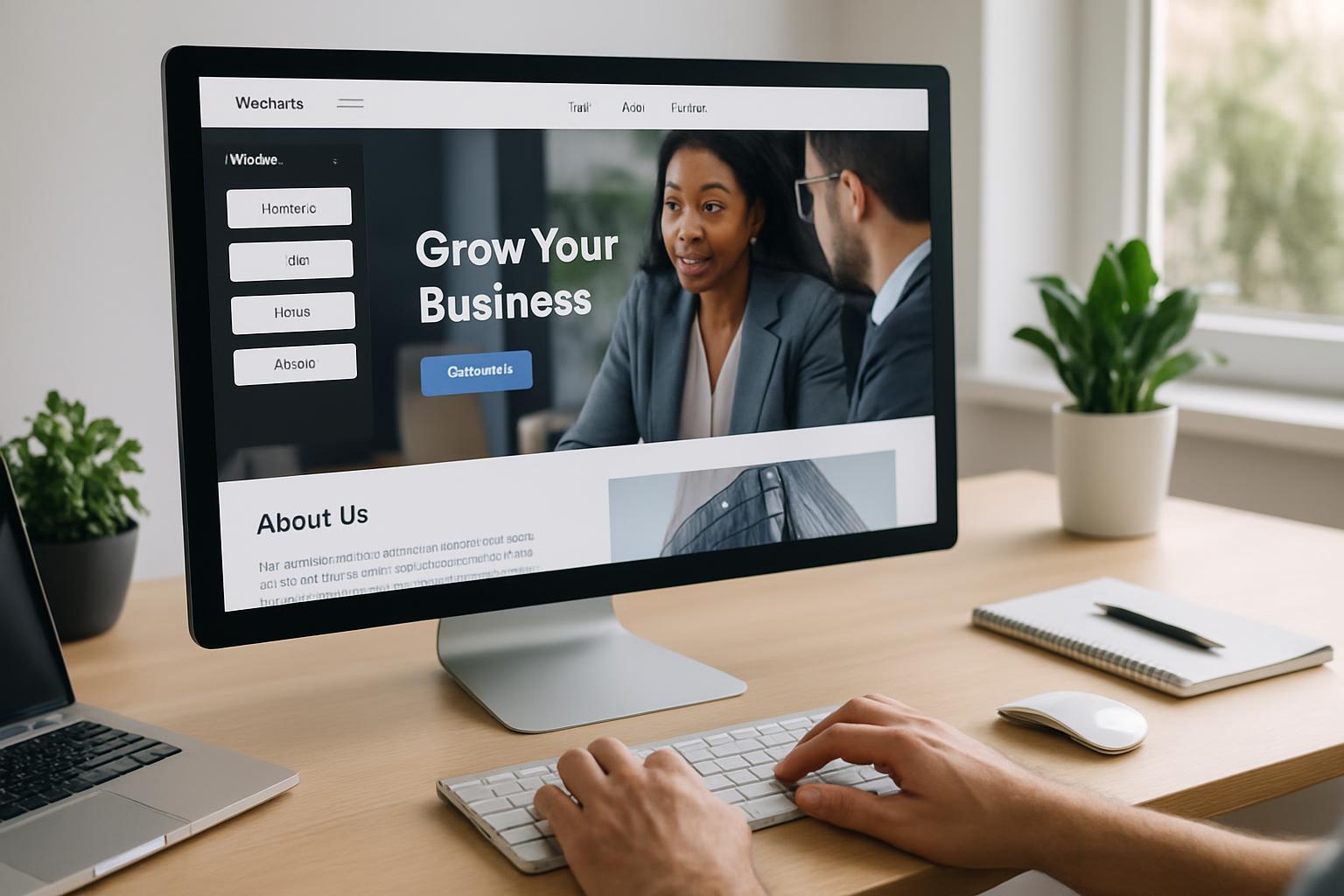 website builder, create website online, business website platform, CMS for business
