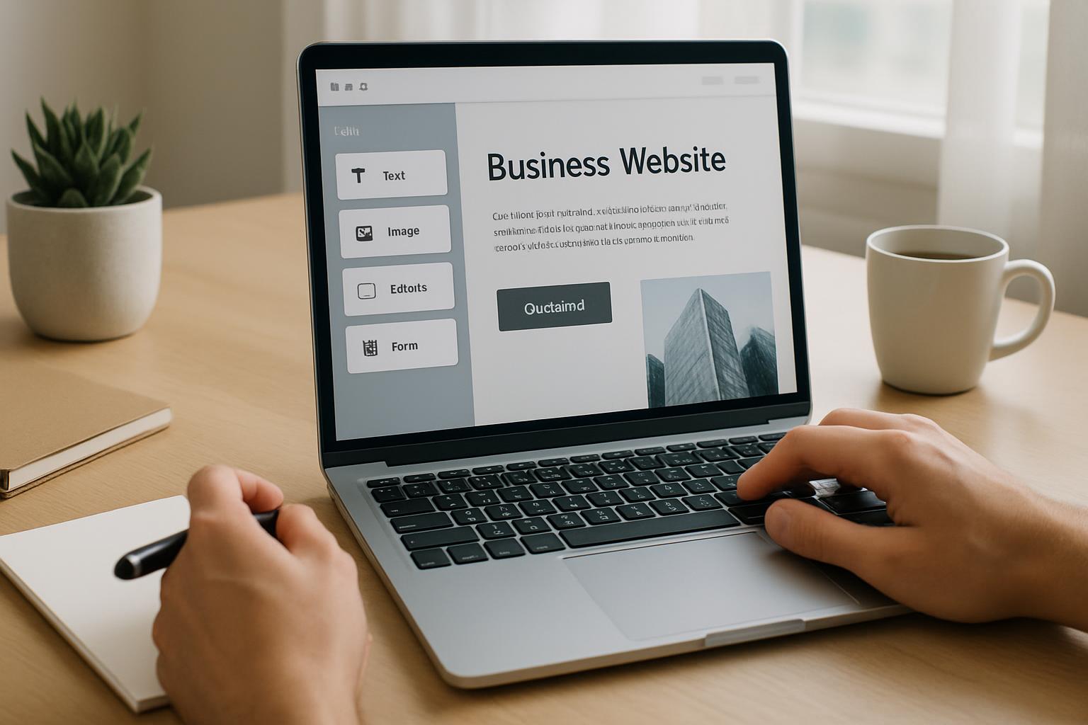 website builder, create website online, business website platform, CMS for business